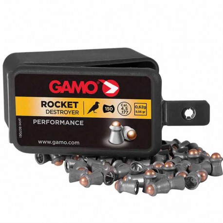 Perdigones Gamo Rocket balinera 100unid cal. 5.5