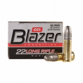CCI 22LR Blazer Ammunition 40gr