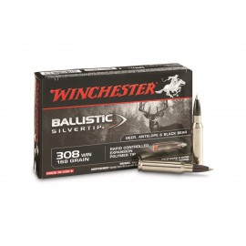 Winchester 308 win Ballistic Silvertip 168 Gr