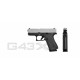 Pistola Glock 43X Cal.9x19 Silver Slime
