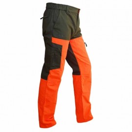 Pantalón caza Benisport Mountain Orange con protección