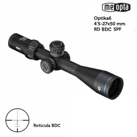 Meopta - Visor MeoPro Optika6 - 4,5-27x50 SFP - BCD