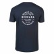 Camiseta Azul Oscuro Unisex Bergara Stamp