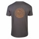 Camiseta Unisex Bergara Wilderness Circle Gris Carbón