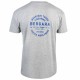 Camiseta Unisex Bergara Stamp Gris Jaspeado