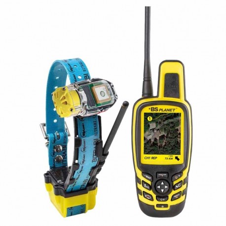 Collar Radio + GPS + Beeper para perros de caza Mito 5100 + Mando localizador BS3000 Open Map Unico BITRABI COMBI