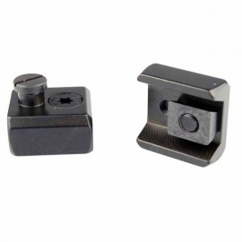 Juego de pies APEL acero 365 para Blaser / Weaver - carril Zeiss. BH5