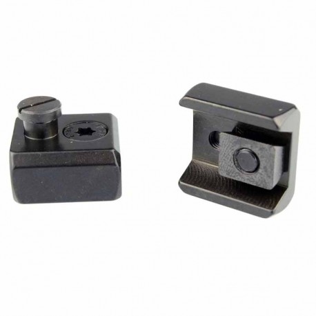 Juego de pies APEL acero 365 para Blaser / Weaver - carril Zeiss. BH5