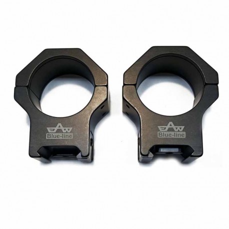 Juego de anillas APEL Blue-line para Picatinny - 30mm. BH18