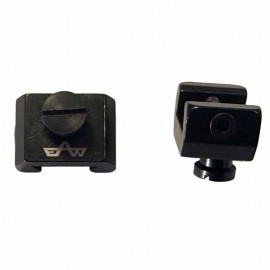 Juego de pies APEL acero 365 para Blaser / Weaver - carril clásico BH4.5