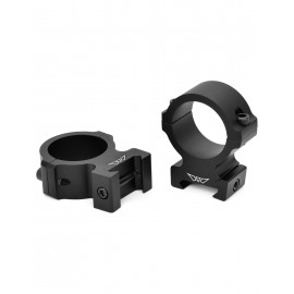 Juego de Anillas WARNE Vapor horizontales 30mm. [Fijas] - Altas