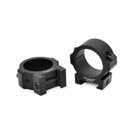 Juego de Anillas WARNE Vapor horizontales 30mm. [Fijas] - Bajas