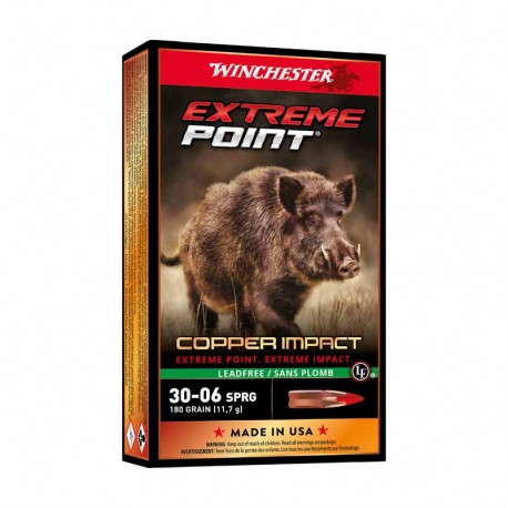 Winchester 30-06 Extreme Point  Cooper Impact 180 Gr