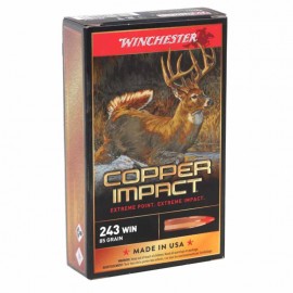 Winchester 243w Extreme Point Cooper Impact 85 gr