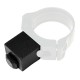 Pletina trasera para pie trasero pivotante APEL modelo 0/0 - 15mm.