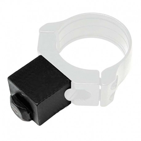 Pletina trasera para pie trasero pivotante APEL modelo 0/0 - 15mm.