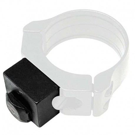 Pletina trasera para pie trasero pivotante APEL Blue-line - 5mm.