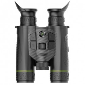 Pixfra Draco D225-4K LRF prismáticos térmicos multispectrales 4 en 1 con visión nocturna y telémetro láser