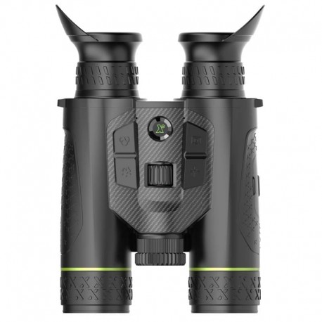Pixfra Draco D225-4K LRF prismáticos térmicos multispectrales 4 en 1 con visión nocturna y telémetro láser