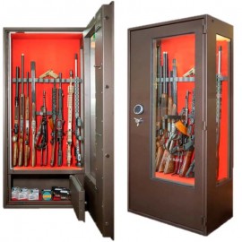 Armero Sefer 10 Armas con visor y estante SF-164C Homologación UNE EN 1143-1:2019
