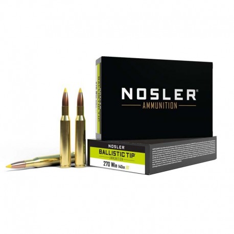Nosler 270 win Ballistic tip 140 Gr