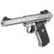 Pistola RUGER Mark IV Target 5.5" Inox. - 22 LR