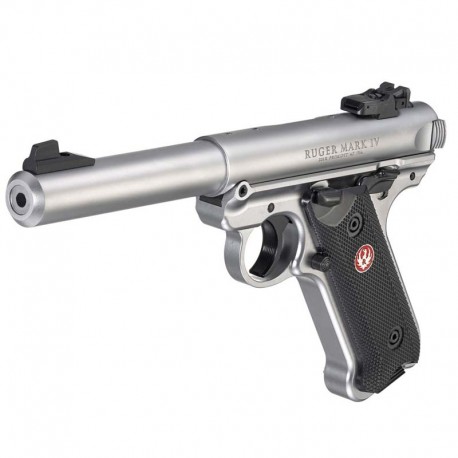 Pistola RUGER Mark IV Target 5.5" Inox. - 22 LR
