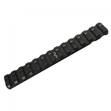 Carril APEL Picatinny SM 136mm. - sin agujeros