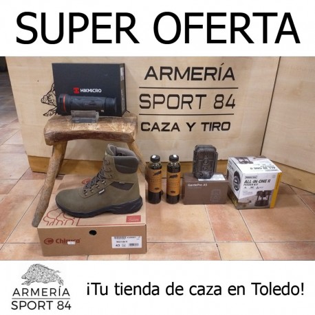 Hikmicro Falcon FQ50 2.0 + Garden Pro A5 + dispensador automático + 2 Naturhunt.