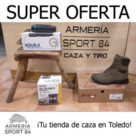 Aquila 335 + chiruca Torcaz 01 Gore-tex + dispensador automático.