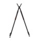 Bipode Serie Adrenaline Negro Altura 20"-68"