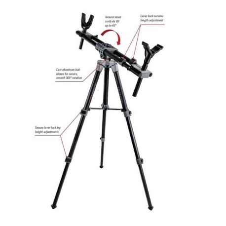 Soporte para caza Fieldpod Bog de 50cm a 105cm