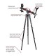 Soporte para caza Fieldpod MAX Bog de 50cm a 120cm.