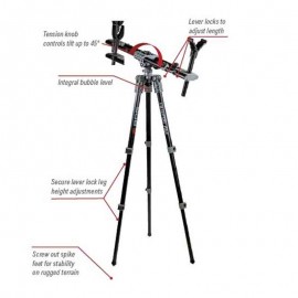 Soporte para caza Fieldpod MAX Bog de 50cm a 120cm.