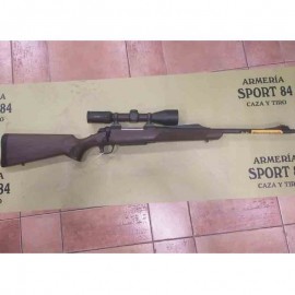 Browning de cerrojo con montura weaver y visor Avistar 2,5-10x50 con retícula iluminada. de ocasion - Cal 30.06