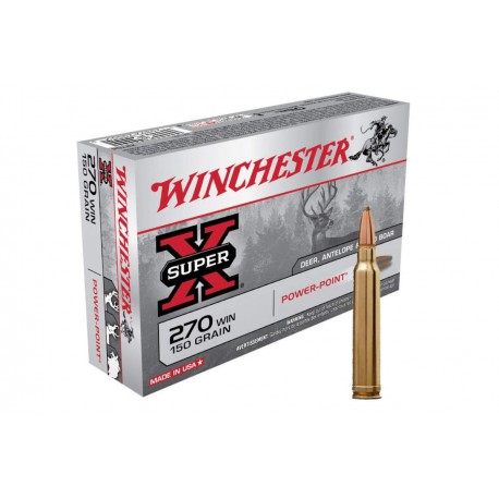 Winchester 270 win Super X Power Point 150 Gr