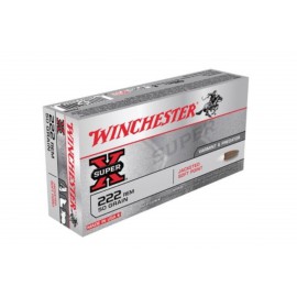 Winchester 222 Super X Jacketed Soft Point 50 gr